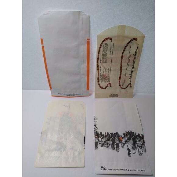 Halloween Candy Treat Bags Cowboy Lasso Bats Black Cats Witch Haunted Graveyard - Picture 4 of 4